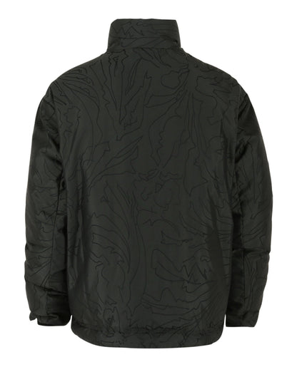 Ferragamo Abstract Print Quilted Jacket