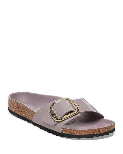 Birkenstock Arizona Big Buckle Nubuck Leather Sandals Narrow
