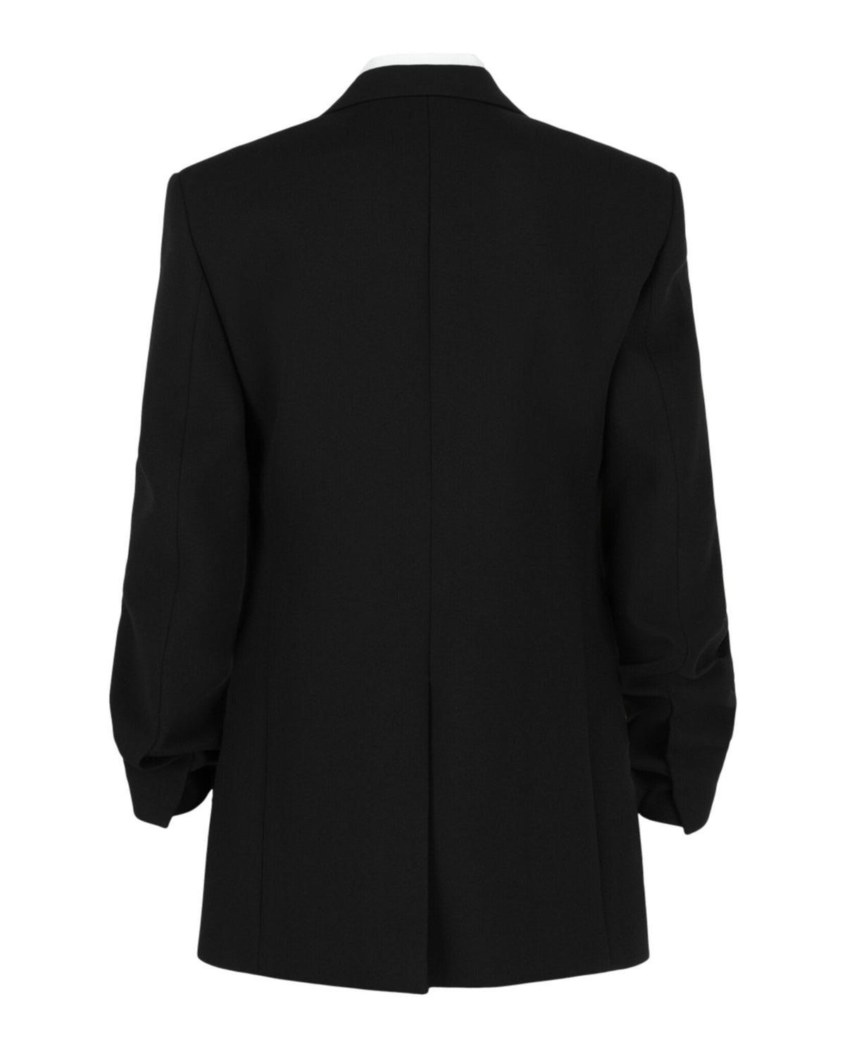 Ferragamo Silk Peaked Lapel Blazer