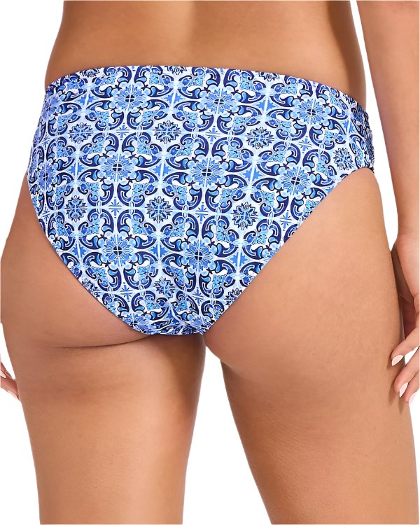 Tommy Bahama Terrazzo Tile Reversible Hipster Bottoms - Palace Blue - FINAL SALE