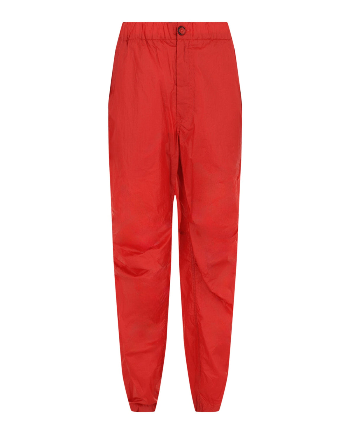 Ferragamo Coated Drawstring Straight-Leg Pants