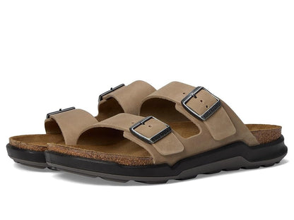 Birkenstock Unisex Arizona Ct Waxy Leather Tabacco Brown