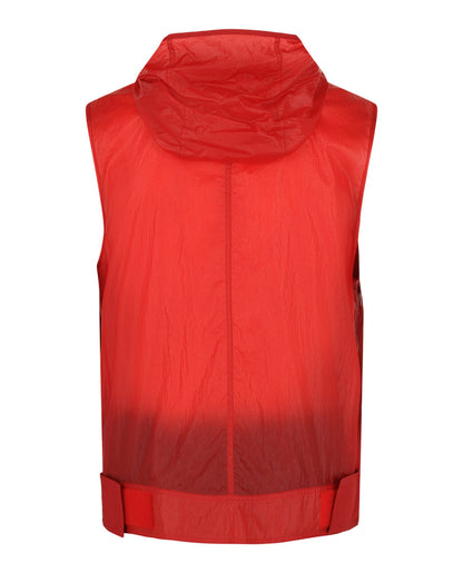 Ferragamo Hooded Windbreaker Vest