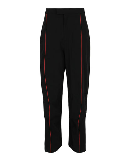 Ferragamo Contrasting-Trim Straight-Leg Track Pants