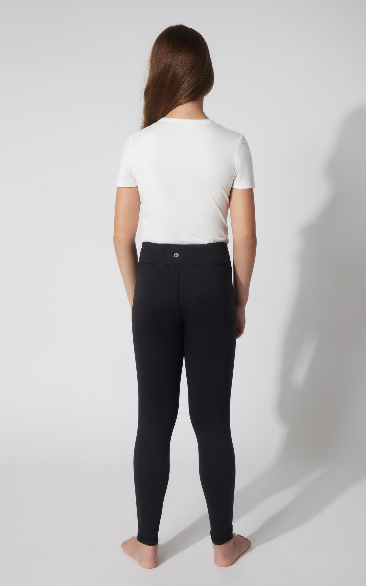 90 Degree by Reflex Girls 2 PK Lux Crossover Legging + 6" Bike Short