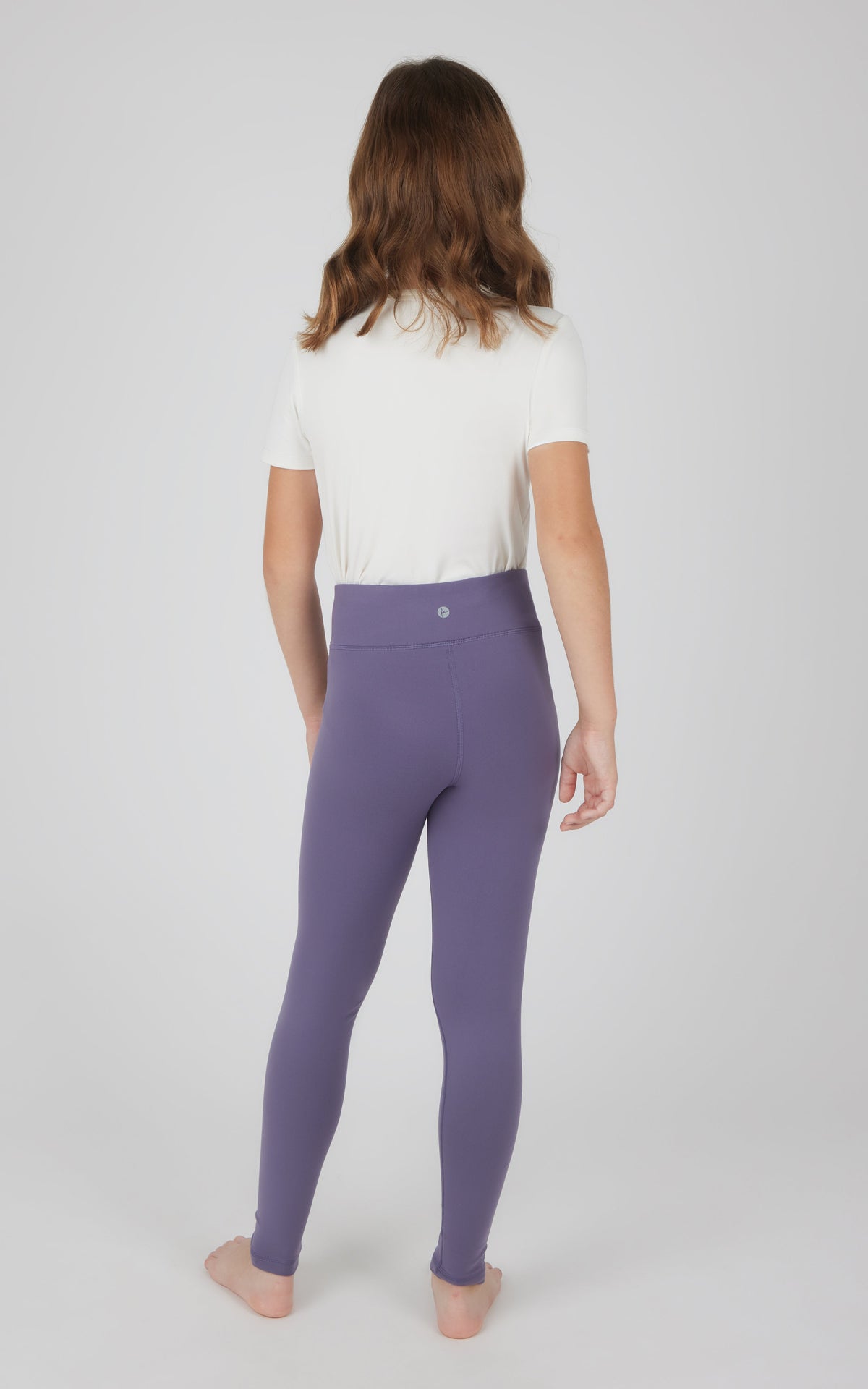 90 Degree by Reflex Girls 2 PK Lux Crossover Legging + 6" Bike Short