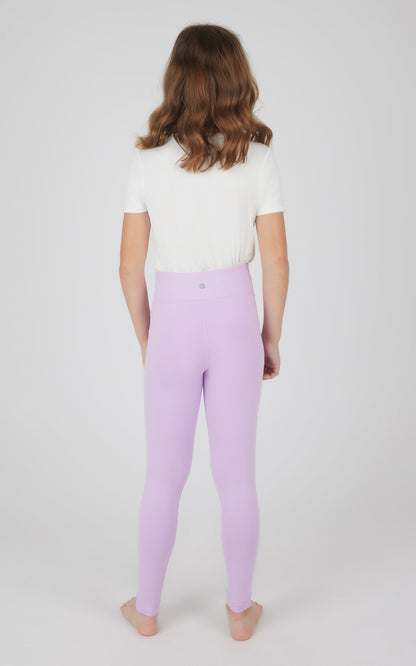 90 Degree by Reflex Girls 2 PK Lux Crossover Legging + 6" Bike Short