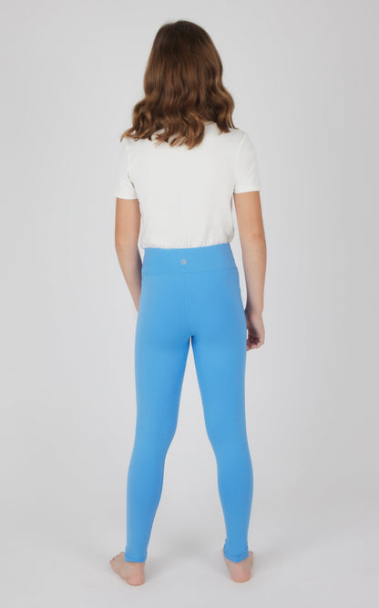 90 Degree by Reflex Girls 2 PK Lux Crossover Legging + 6" Bike Short