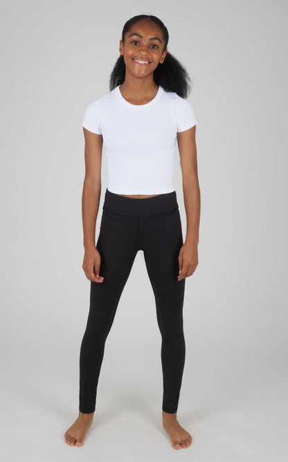 90 Degree by Reflex Girls 2 PK Crossover and Everyday Legging