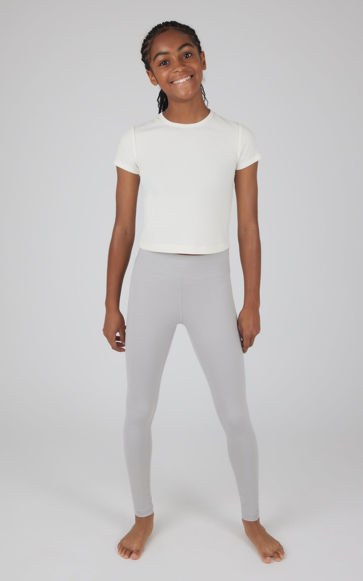 90 Degree by Reflex Girls 2 PK Crossover and Everyday Legging