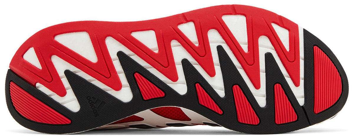 adidas Men's Adizero Aruku 'White/ Pure Ruby' Sneakers