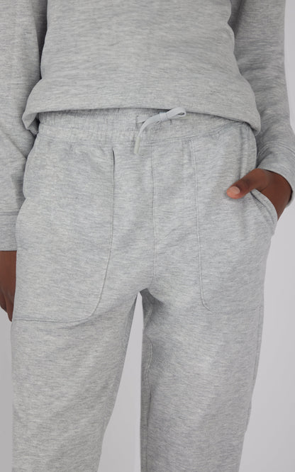 90 Degree by Reflex 2 PC Boys Brushed Terry Pullover Hoodie+ Jogger Set