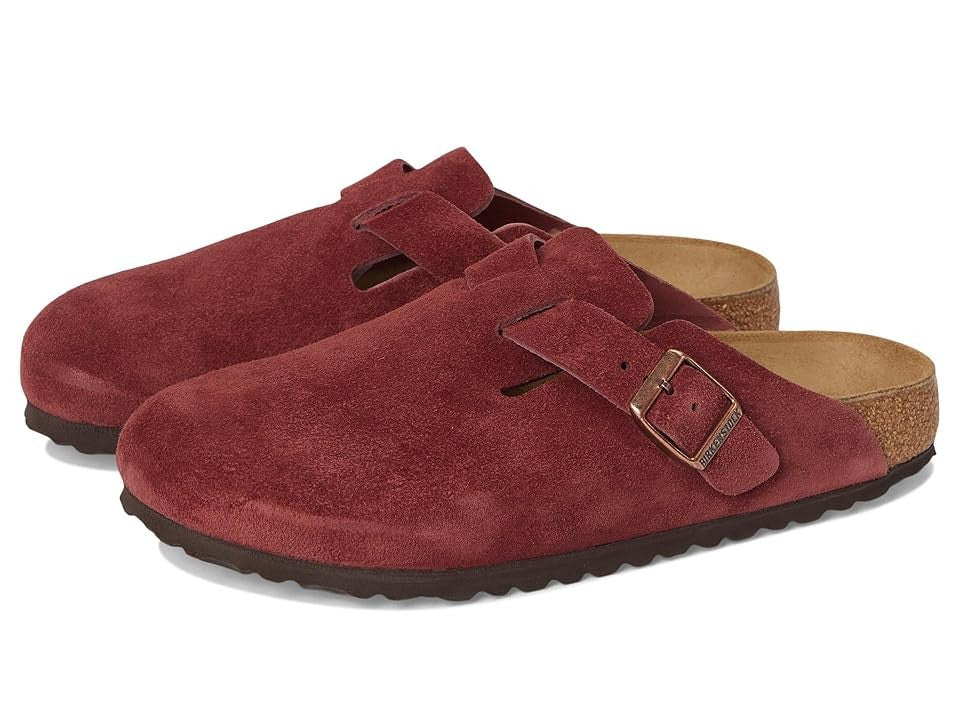 Birkenstock Boston Bs Suede Leather Sandals