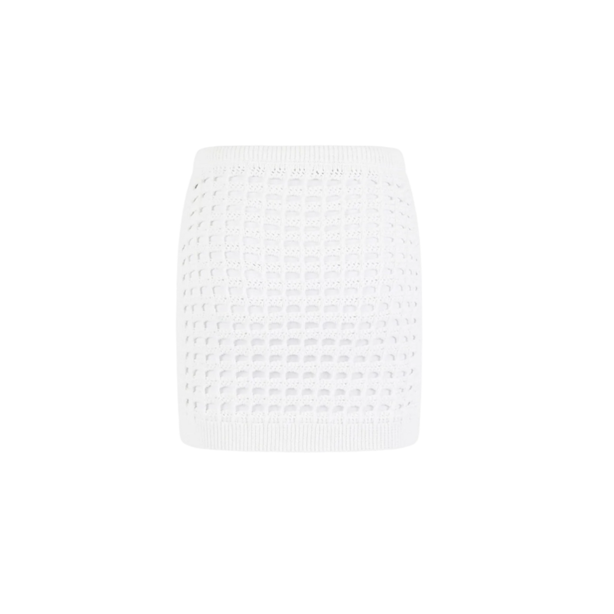 Kulani Kinis Crochet Mini Skirt - Ivory