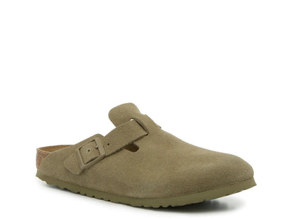 Birkenstock Boston Suede Leather Clogs