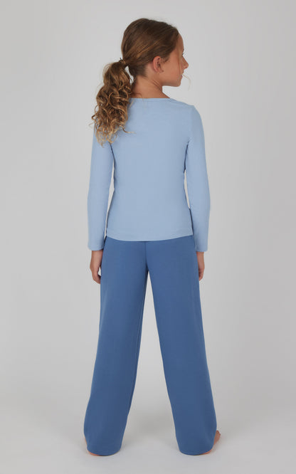 90 Degree by Reflex Girls Heavenly Rib School's Out Square Neck Top and Pant