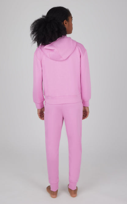 90 Degree by Reflex Girls 2 PC Pullover Hoodie + Jogger Set
