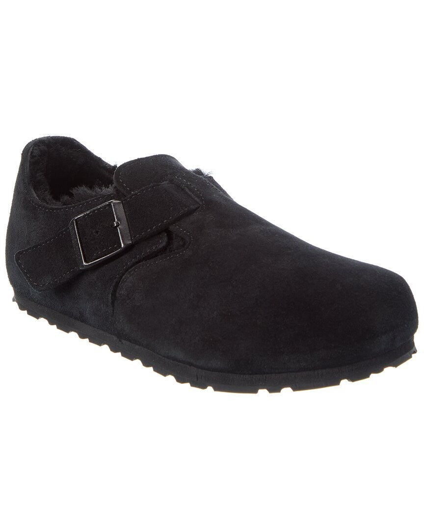 Birkenstock London Suede & Shearling Clog