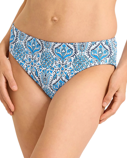 Tommy Bahama Reversible High Waist Bikini Bottom - Noble Pineapple