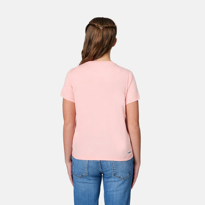 Girls' Microtech® Graphic Crew Neck Shirt