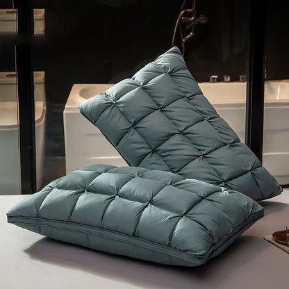 3D Bread Ergonomic Goose Down Pillow