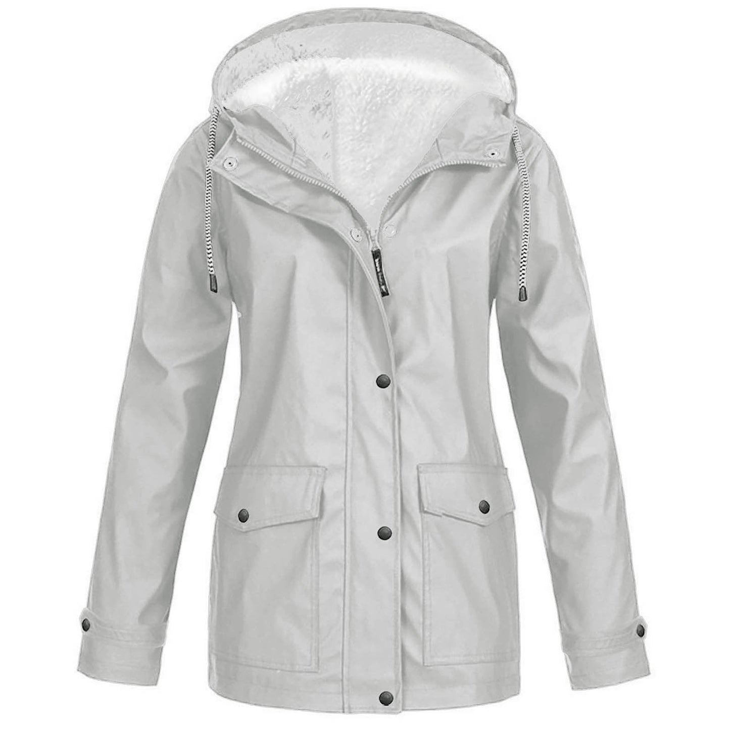Outdoor Hooded Fleece Jacket