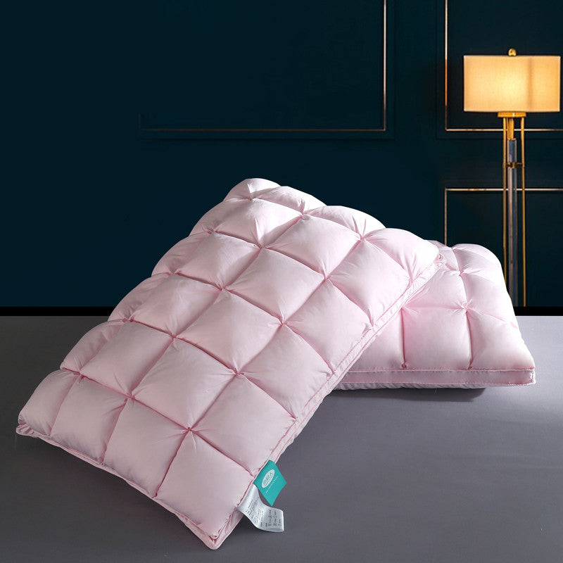 3D Bread Ergonomic Goose Down Pillow