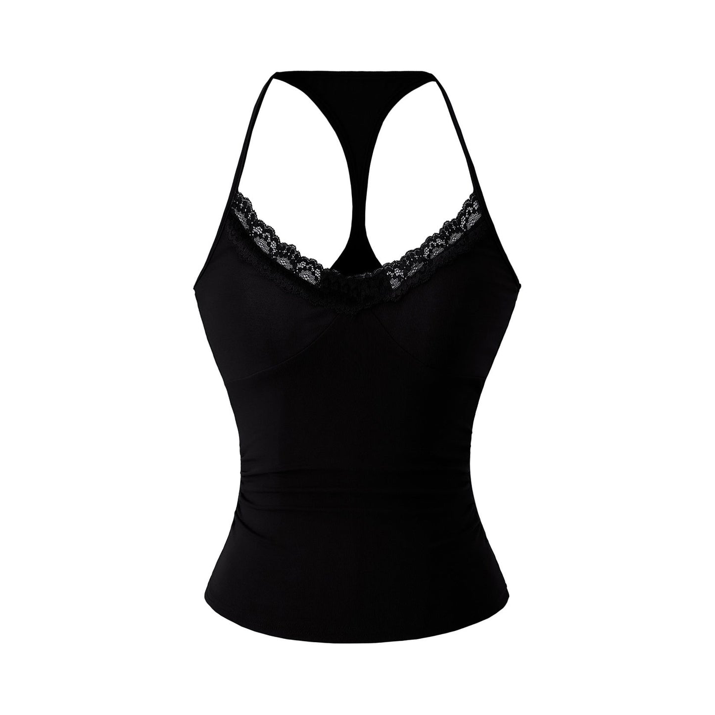 Slim fit V-neck top for women