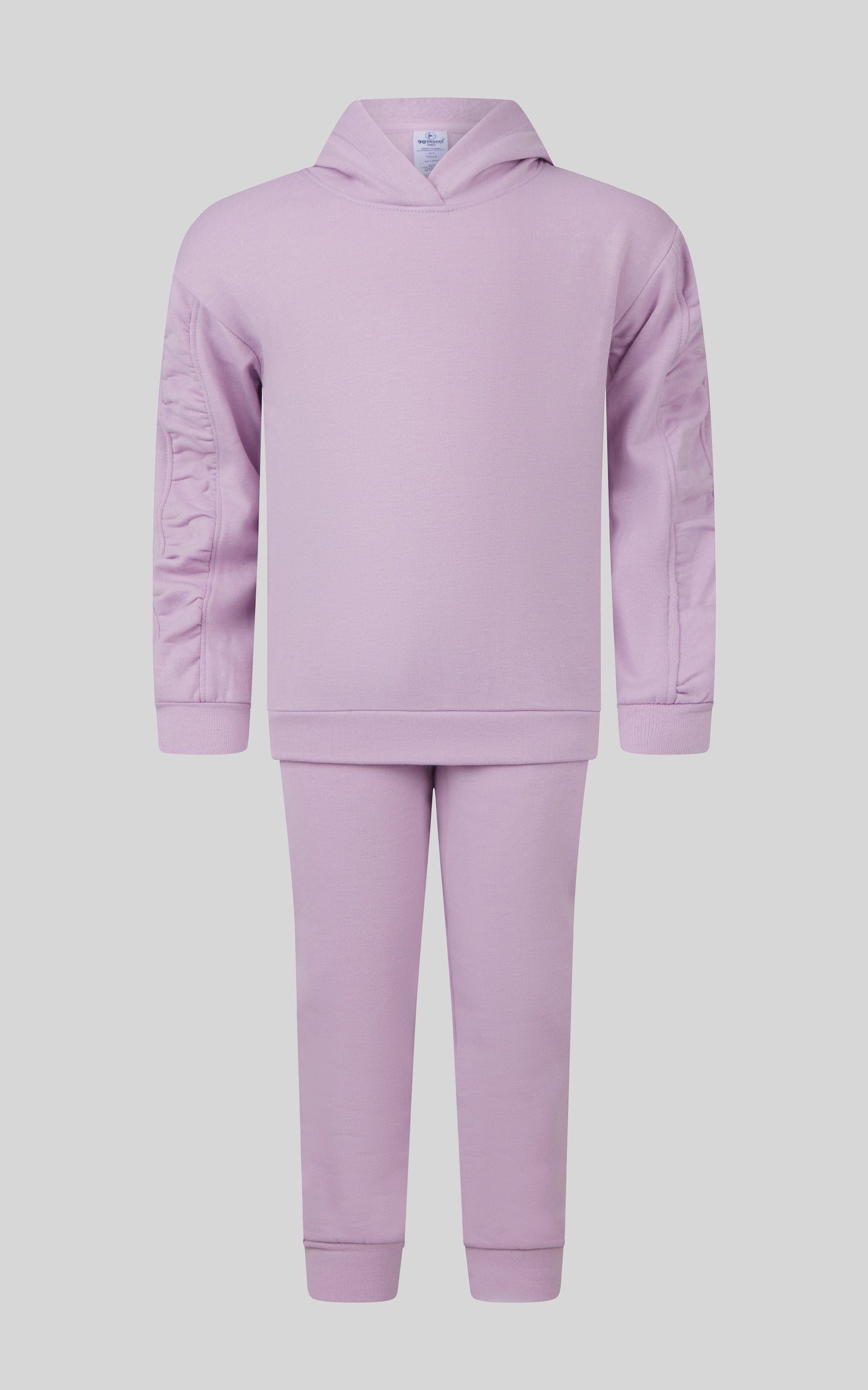 90 Degree by Reflex Toddler Girls 2 PC Brushed Terry Hoodie and Jogger