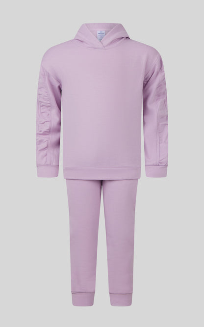 90 Degree by Reflex Toddler Girls 2 PC Brushed Terry Hoodie and Jogger