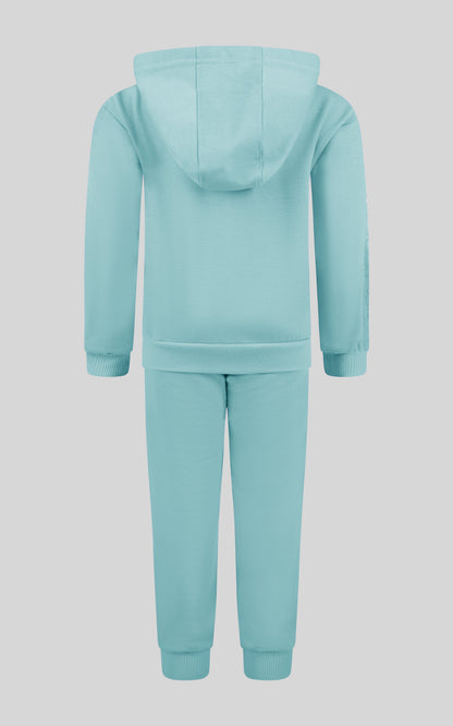 90 Degree by Reflex Toddler Girls 2 PC Brushed Terry Hoodie Jacket and Jogger