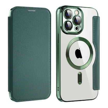 Suitable for iPhone 16 wireless charging phone case Apple 14 protective case plug-in card 13 Pro