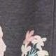 Floral Drawstring Fold Over Band Wide Leg Lounge Pants