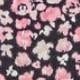 Boho Casual Red Black Ditsy Floral Tank Cami Romper Short Sleeve