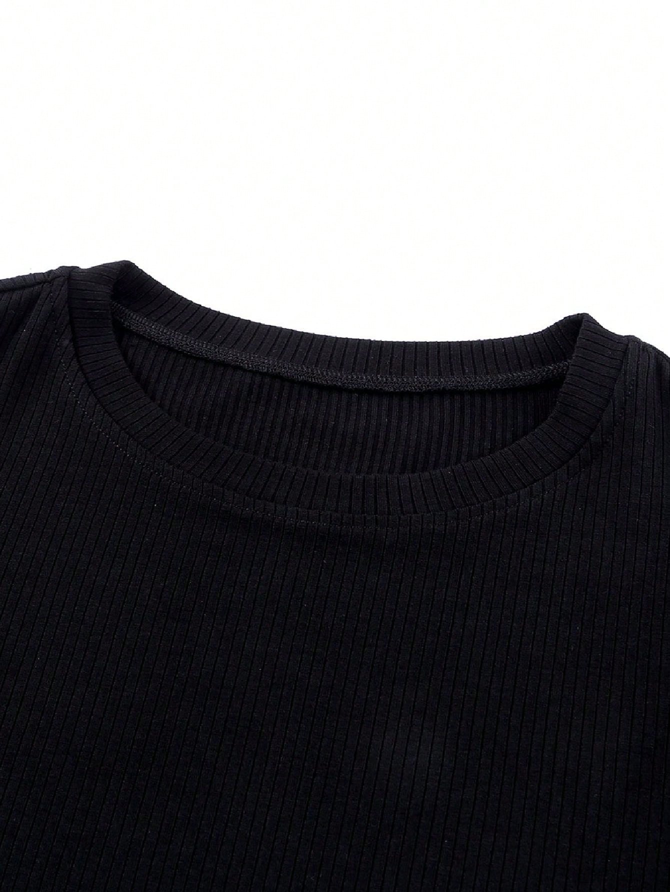 Boho Retro Black Pink Dot Mesh Ruffle Trimmed Viscose Rayon Soft Top Shirt Blouse