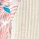 Boho Retro Vintage 60's Vibe Cream Cotton Raglan Lantern Bubble Puff  Sleeve  Floral Rib Patchwork Top Sweat Shirt Blouse