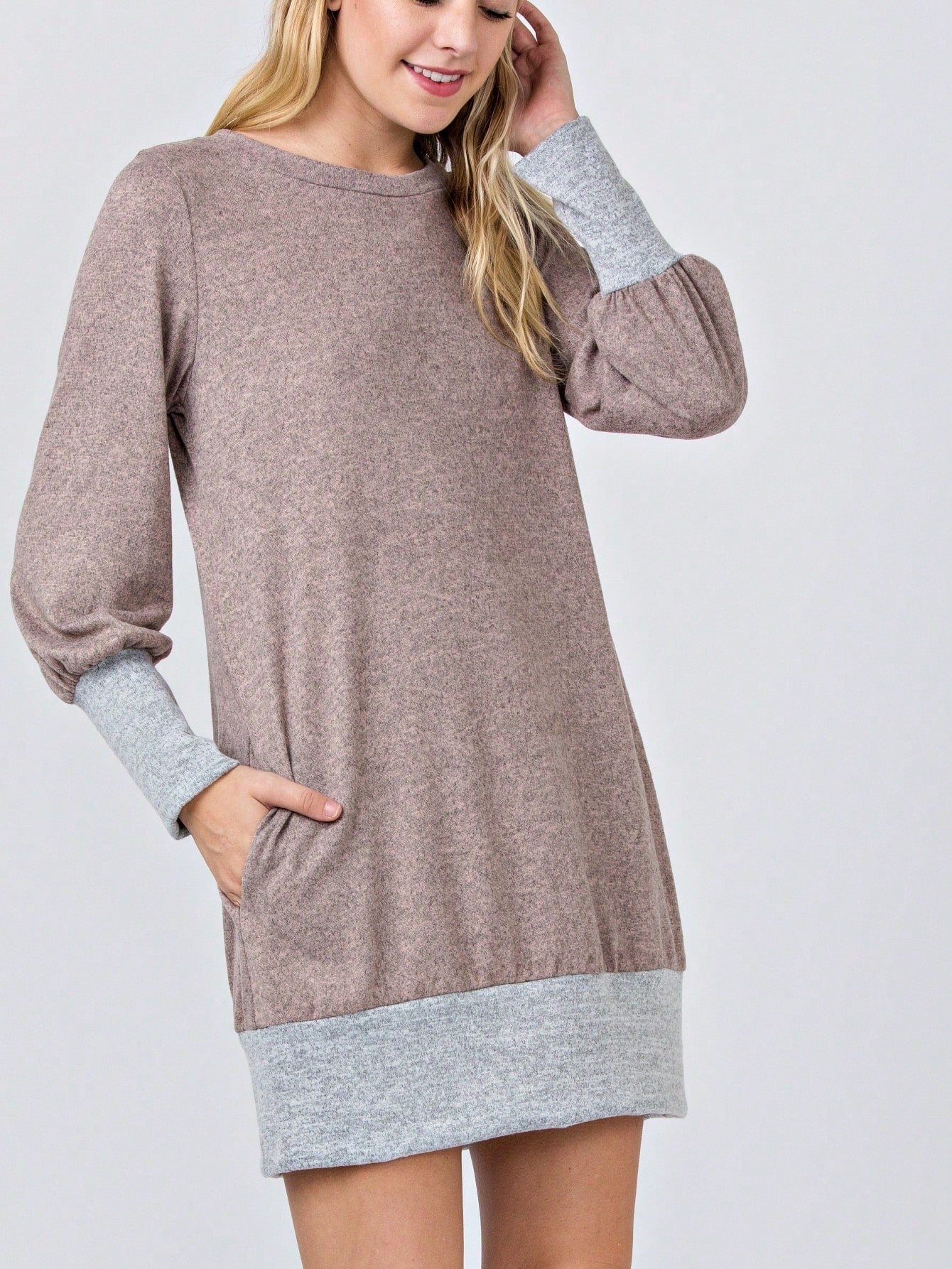 Boho Vintage Stripe Cute Baby Doll High And Low Top Blouse Tunic With Side Slit Small To 3 XL Plus