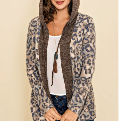 Boho Retro Olive Orange String Ribbon Bow Front Stripe Puff Raglan Shoulder Light Weight Cardigan Small To 3 XL PLUS