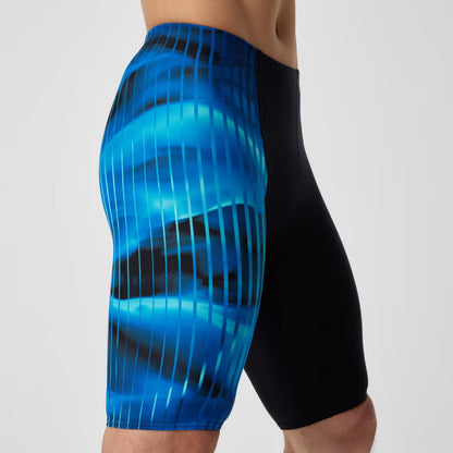 Speedo Mens Jammer Swimsuit - Linear Lava Blue