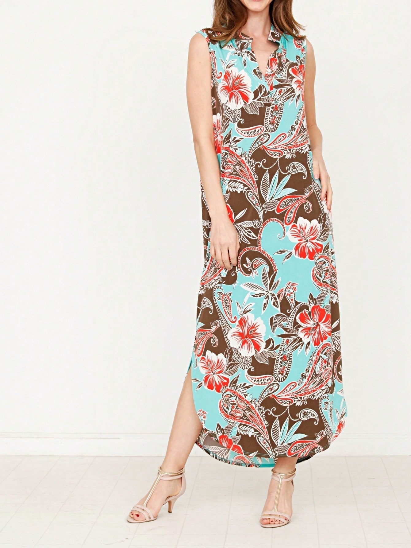 Boho Retro Kelly Green One Shoulder Rayon Ruffle Bottom Flounce Summer Cool Sleeve Midi Tiered Dress