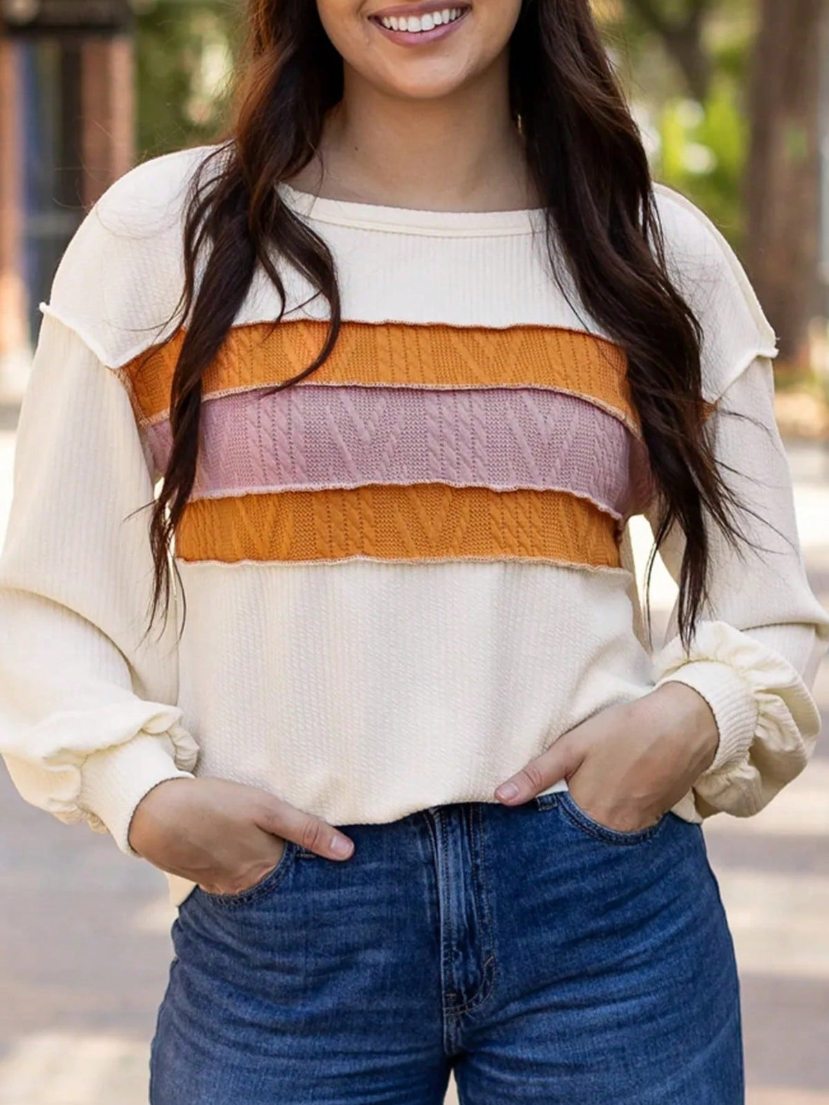 Boho Retro 60's Ribbed Tab Sleeve Drop Shoulder Pocket Over Sized Half Sleeve Sage Charcoal Grey Crew Neck Top Shirt Blouse