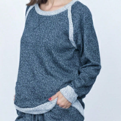 Boho Retro 90's Vintage  Preppy V Stitch  Acid Mineral Wash Tie Dye Stripe Print Raglan Sleeve Tunic Top Pullover Sweatshirt