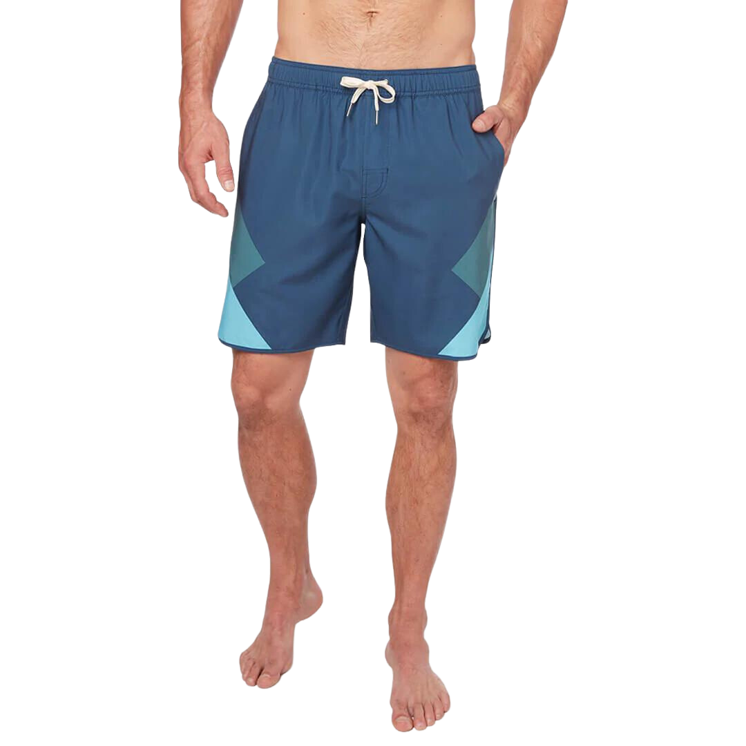 Fair Harbor The Anchor Men's Swim Trunk Boardshort - Seapine MC