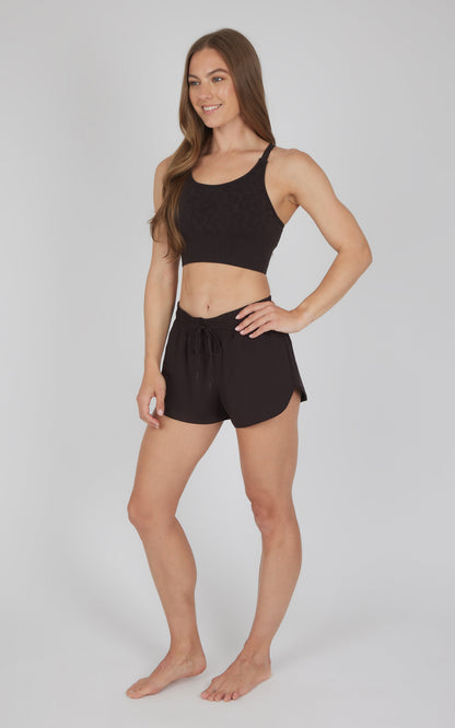 90 Degree by Reflex 2 PC Seamless Bra Top and Lightstreme Running Short
