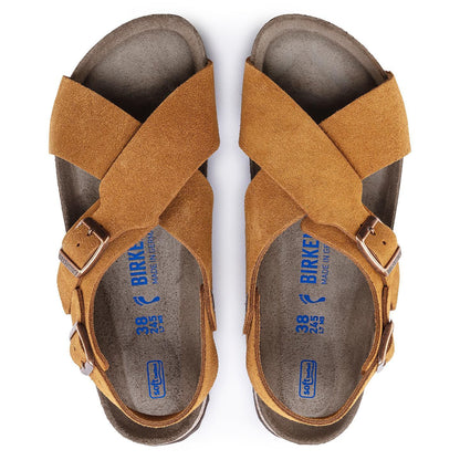 Birkenstock Tulum Soft FootBed Suede Leather Mink