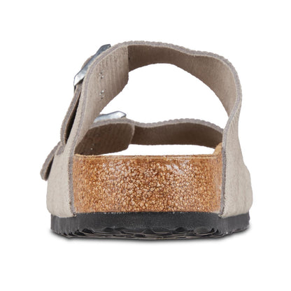 Birkenstock Arizona Suede Embossed Corduroy Stone Coin Sandals