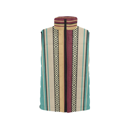 Baha Ranch How Bout Them Cowboys Serape Women's Western Puffy Vest