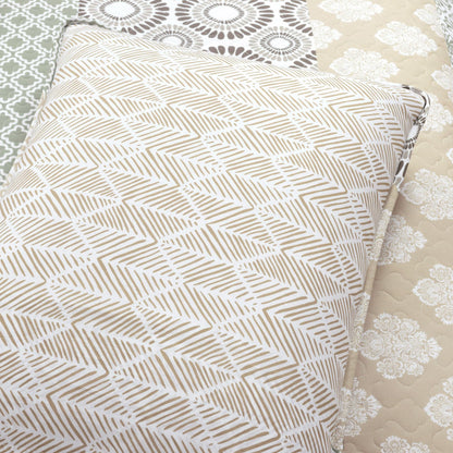 Bohemian Stripe Quilt 3 Piece Set