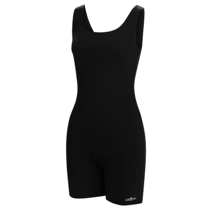 Dolfin Aquashape Aquatard Chlorine Resistant One Piece Swimsuit - Black FINAL SALE