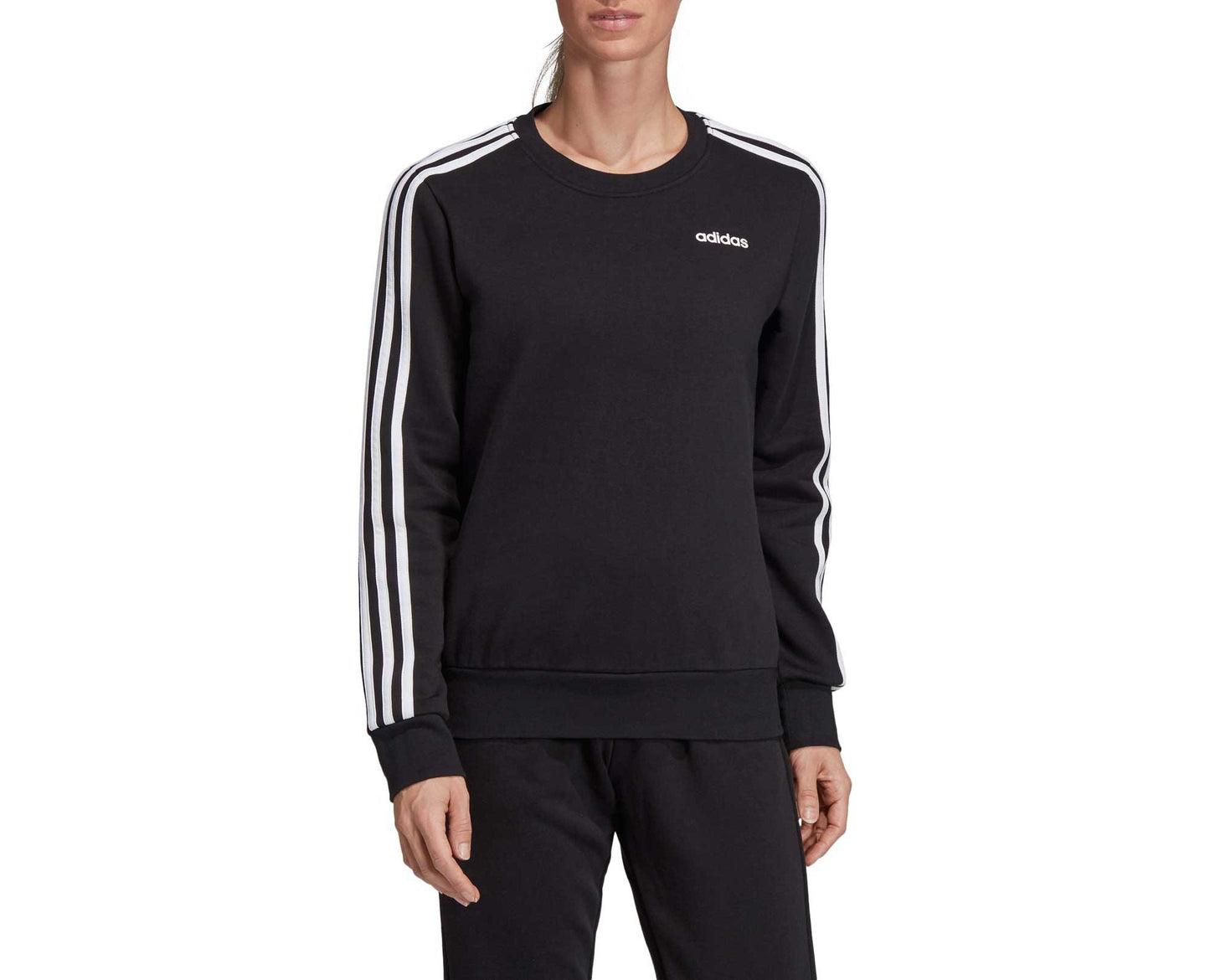 adidas Women's Essentials 3-Stripes Sweatshirt Sweaters